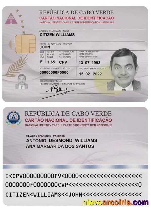 CABO VERDE ID card